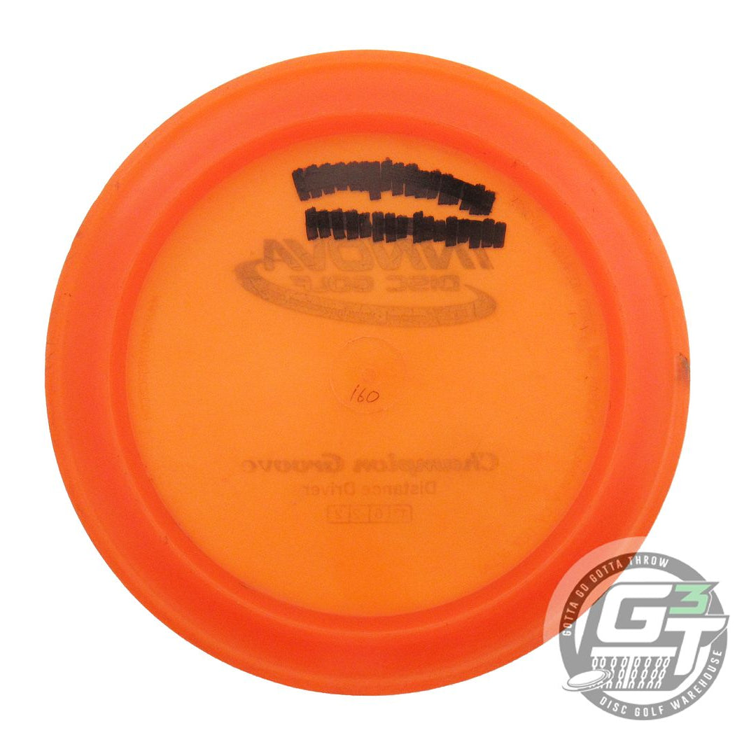USED Innova Champion Groove 160g Orange Black Stamp Distance Driver Golf Disc