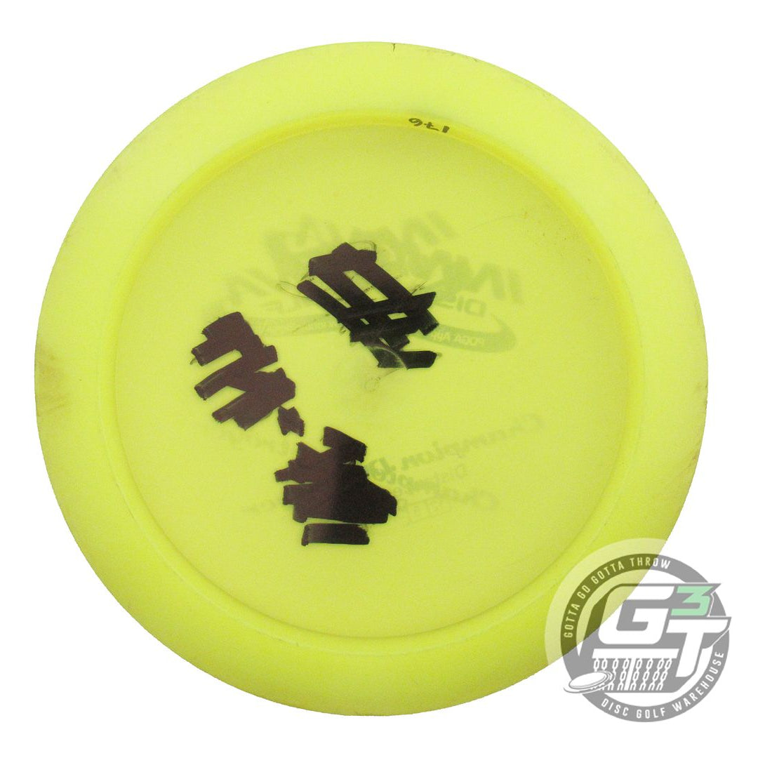 USED Innova X-OUT Champion Destroyer 176g Yellow Distance Driver Golf Disc