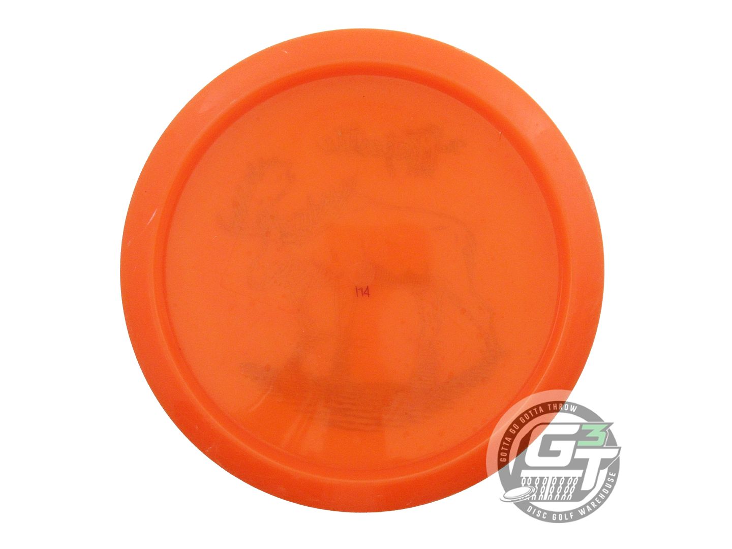 USED Clash Discs Steady Cookie 174g Orange Green Foil Fairway Driver Golf Disc
