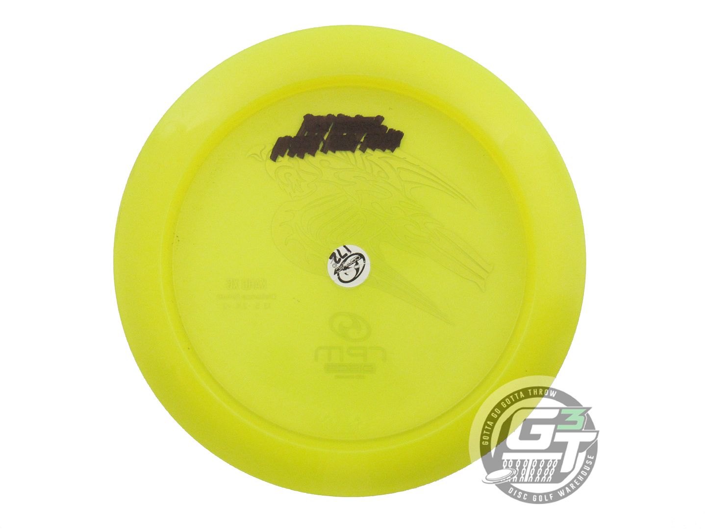 USED RPM Discs Cosmic XG Kahu 172g Yellow Silver Stamp Distance Driver Golf Disc
