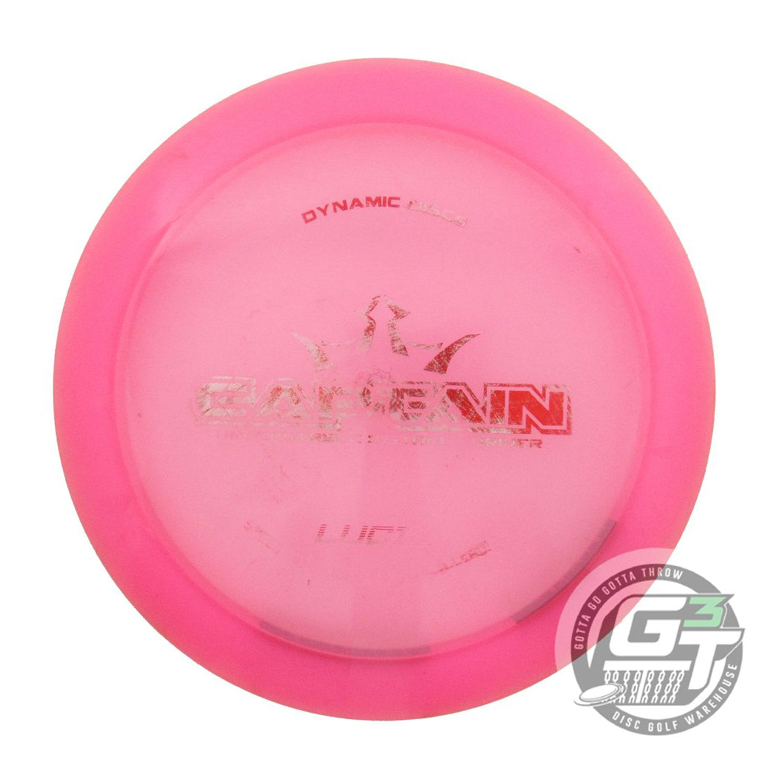 USED Dynamic Discs Lucid Captain 171g Pink Red Foil Distance Driver Golf Disc