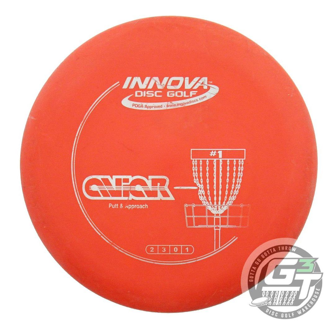 USED Innova DX Aviar 150g Orange Silver Foil Putter Golf Disc