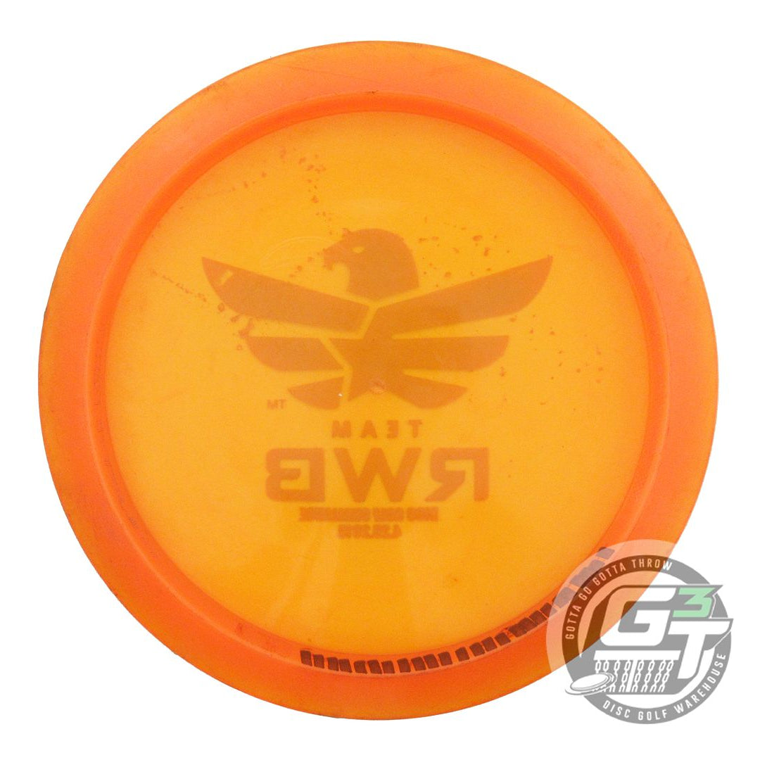 USED Discraft Z Predator 175g Orange Silver Foil OOP Fairway Driver Golf Disc