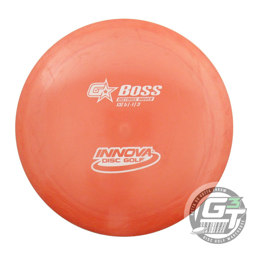 USED Innova GStar Beast 175g Orange White Stamp Distance Driver Golf Disc