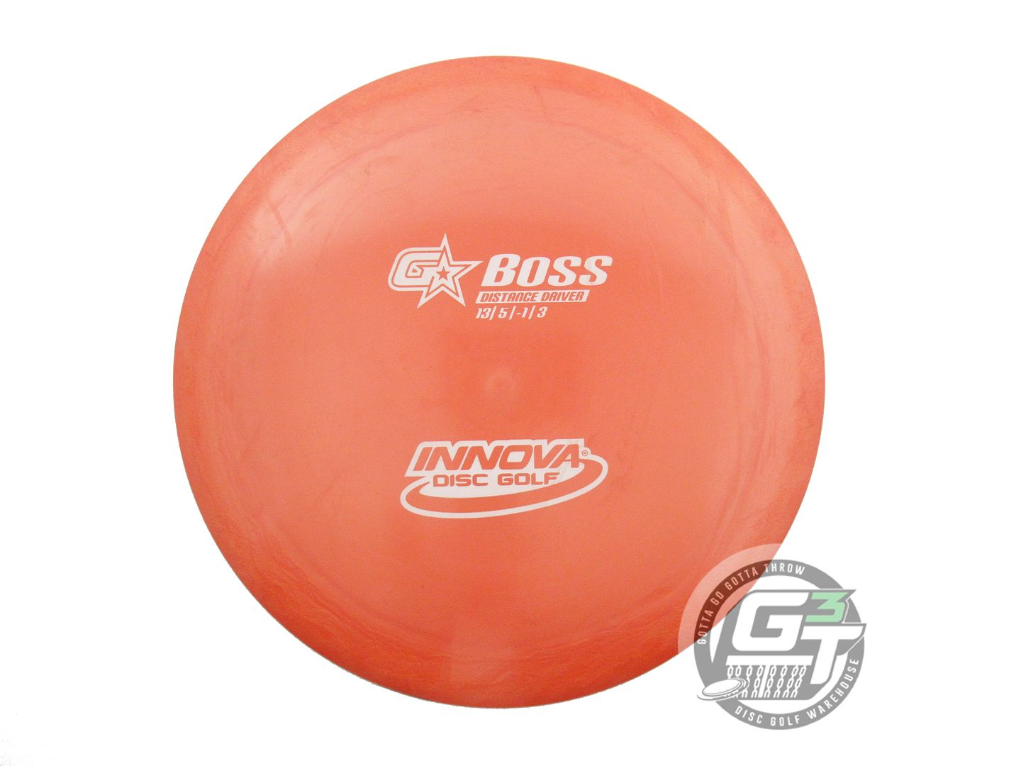 USED Innova GStar Beast 175g Orange White Stamp Distance Driver Golf Disc