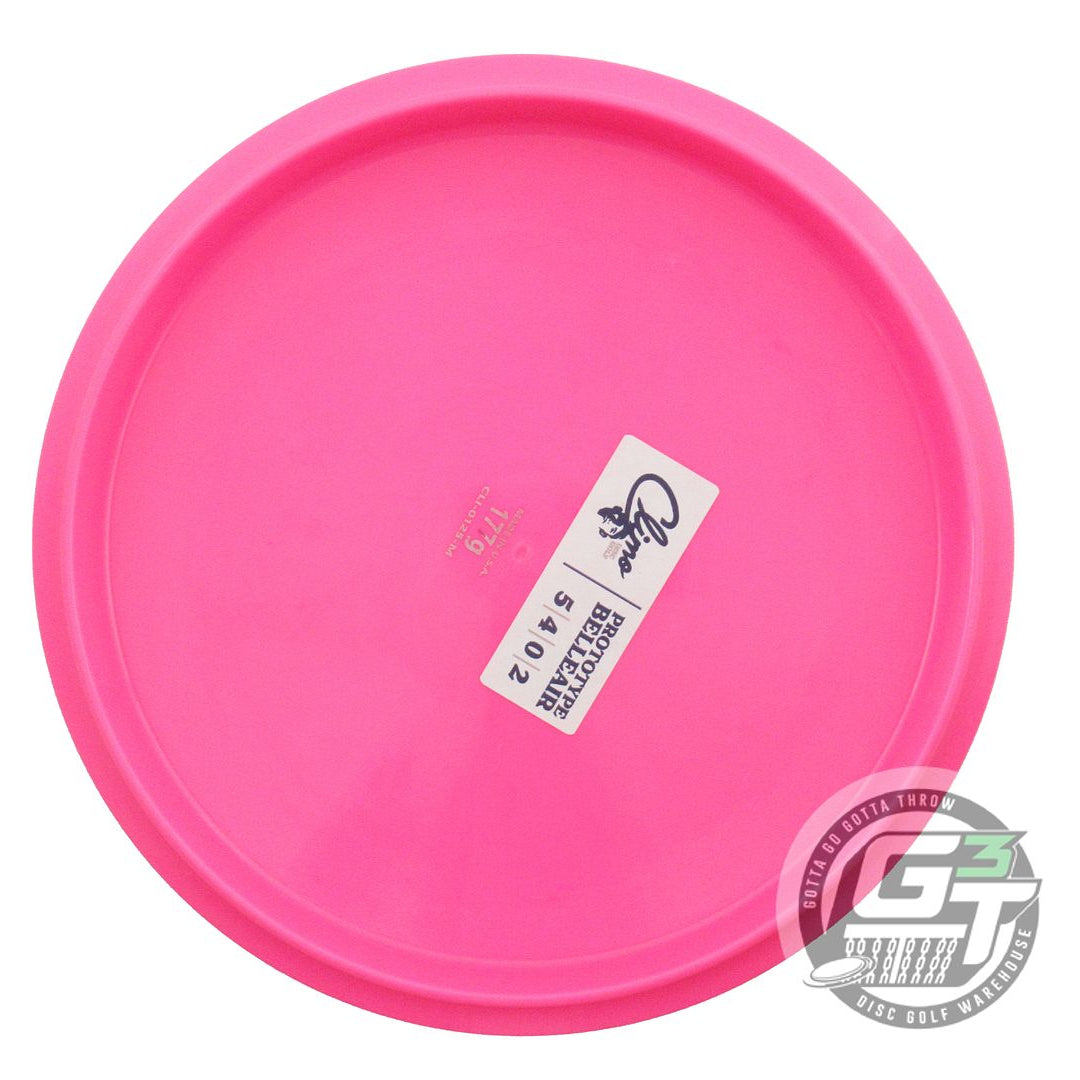 NOS Climo PROTOTYPE Major Line Belleair 177g Pink Midrange Golf Disc