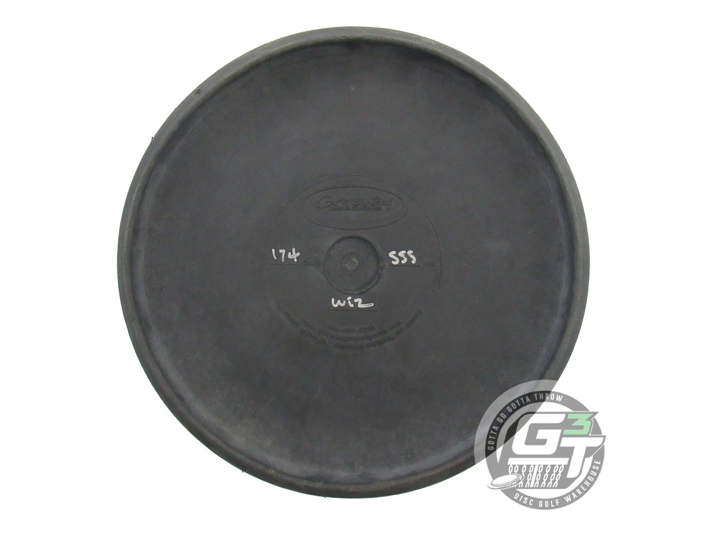 USED Gateway SureGrip SSS Wizard 174g Black Copper Holo Foil Putter Golf Disc