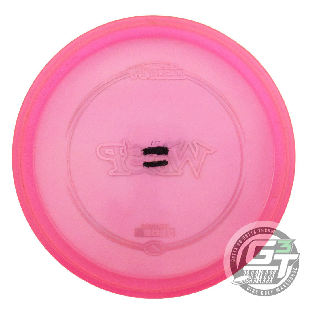 USED Discraft Z Wasp 177g Pink Rainbow Foil Midrange Golf Disc