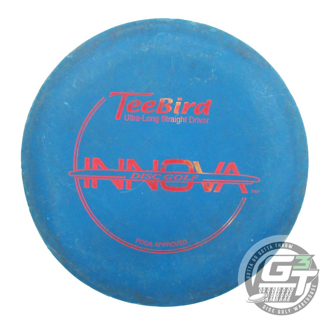 USED Innova Pro Teebird 172g Blue Red Foil OOP Fairway Driver Golf Disc