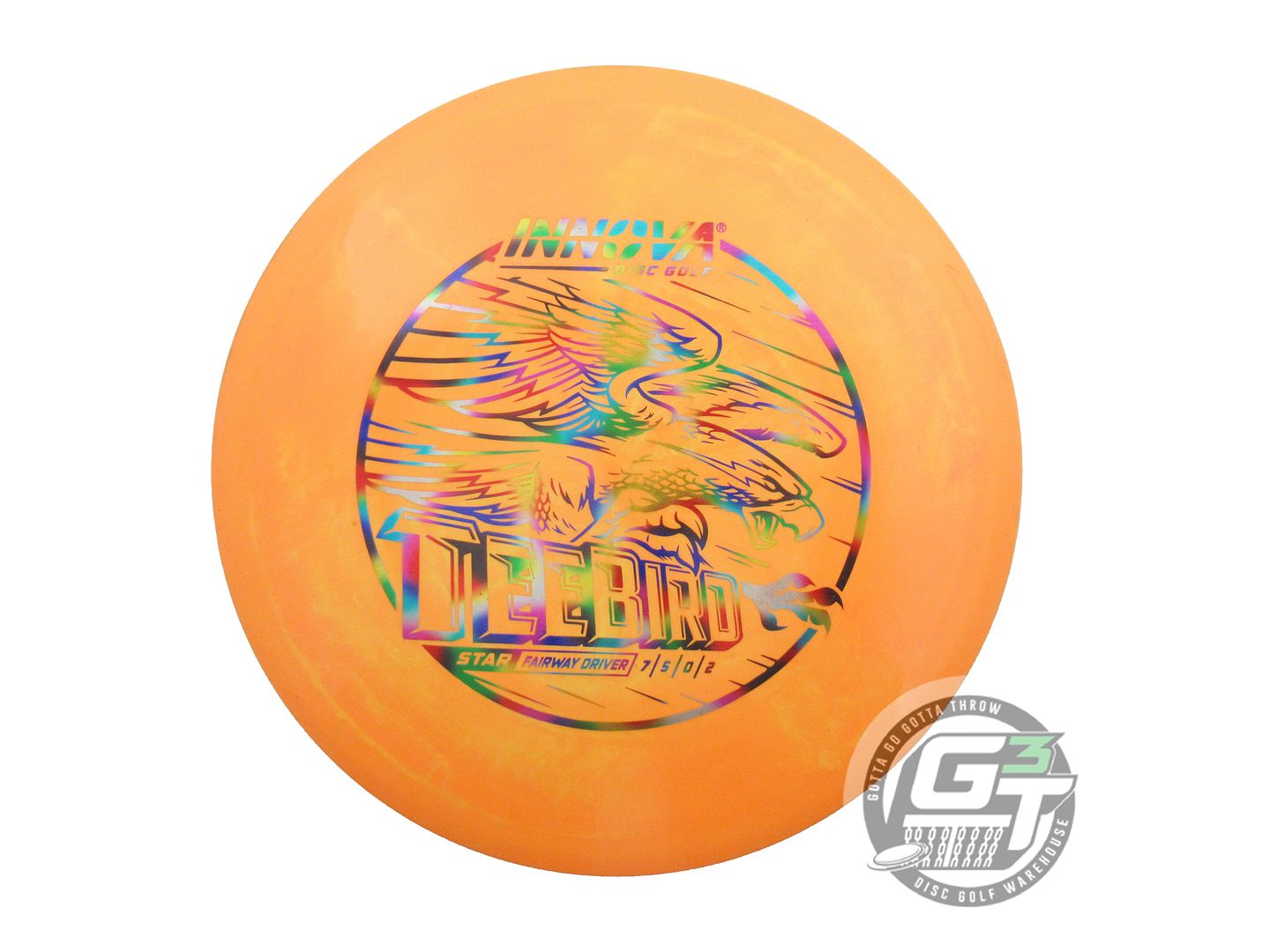 USED Innova Star Teebird 171g Orange Jellybean Foil Fairway Driver Golf Disc