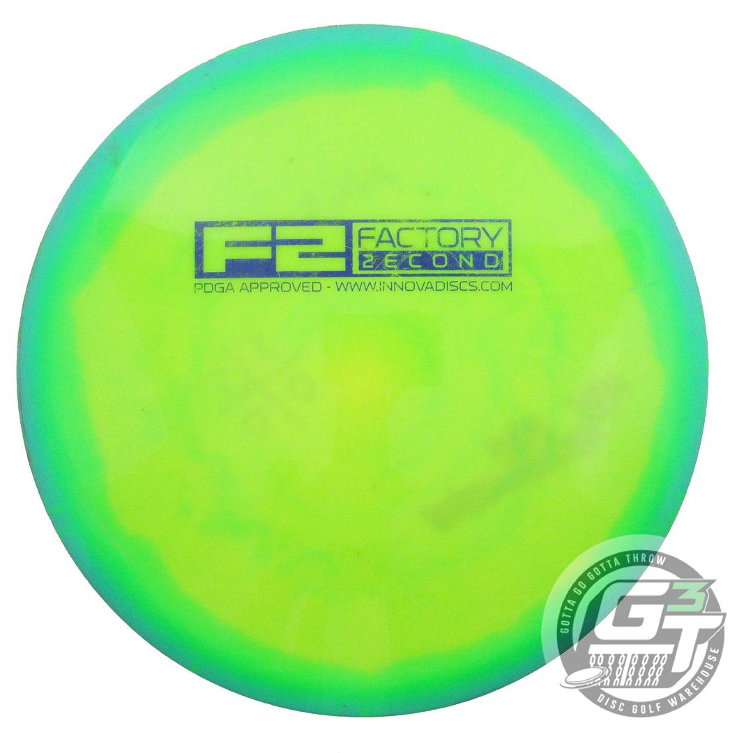 USED Innova X-OUT Halo Star Mako3 170g Teal-Yellow Midrange Golf Disc