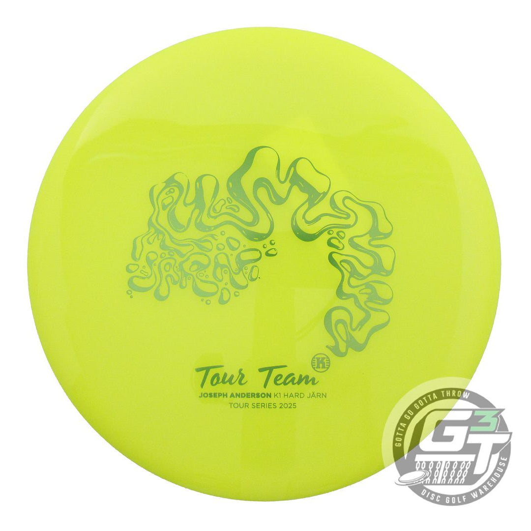 Kastaplast Limited Edition 2025 Team Series Joseph Anderson K1 Hard Jarn Midrange Golf Disc (Individually Listed)