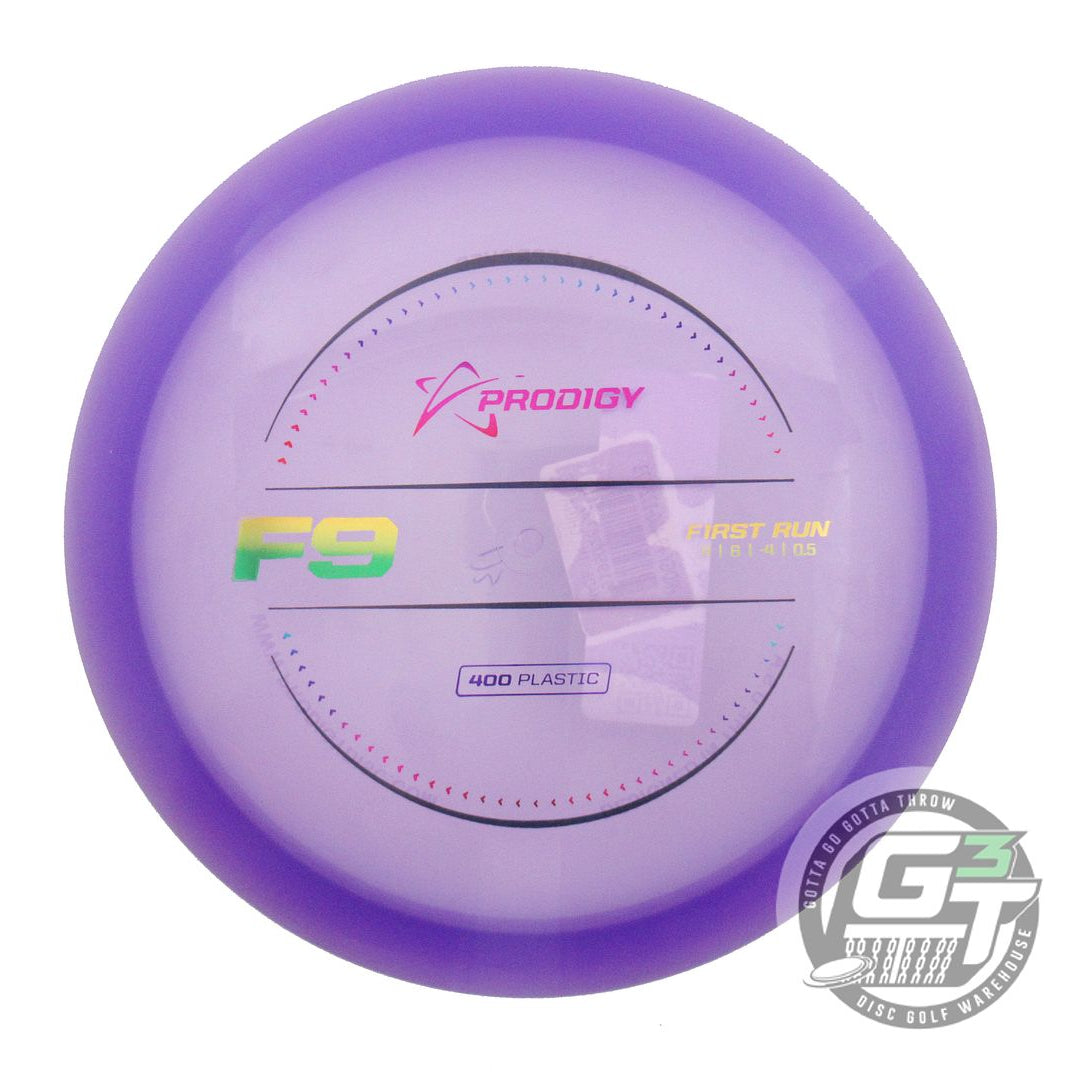 Prodigy First Run 400 Series F9 Fairway Driver Golf Disc (Individually Listed)