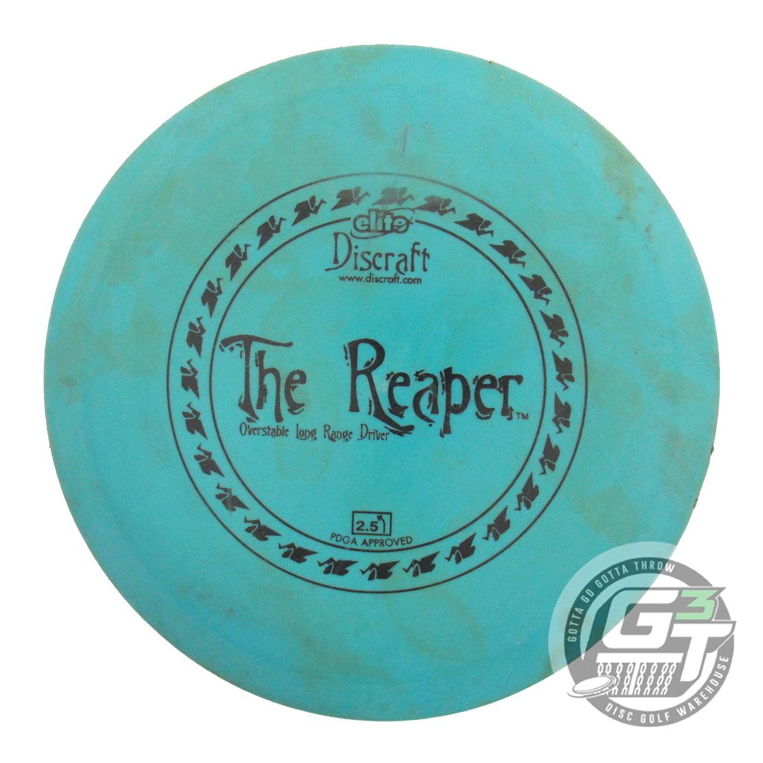 USED Discraft Elite X Reaper 172g Green Black Stamp Fairway Driver Golf Disc