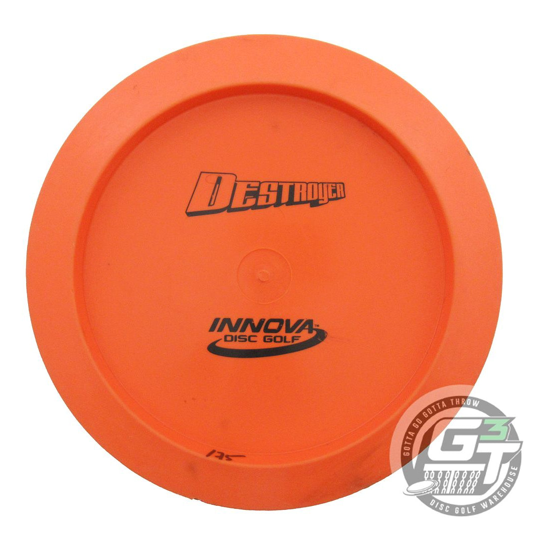 USED Innova Backstamp Star Destroyer 175g Orange Black Stamp Driver Golf Disc