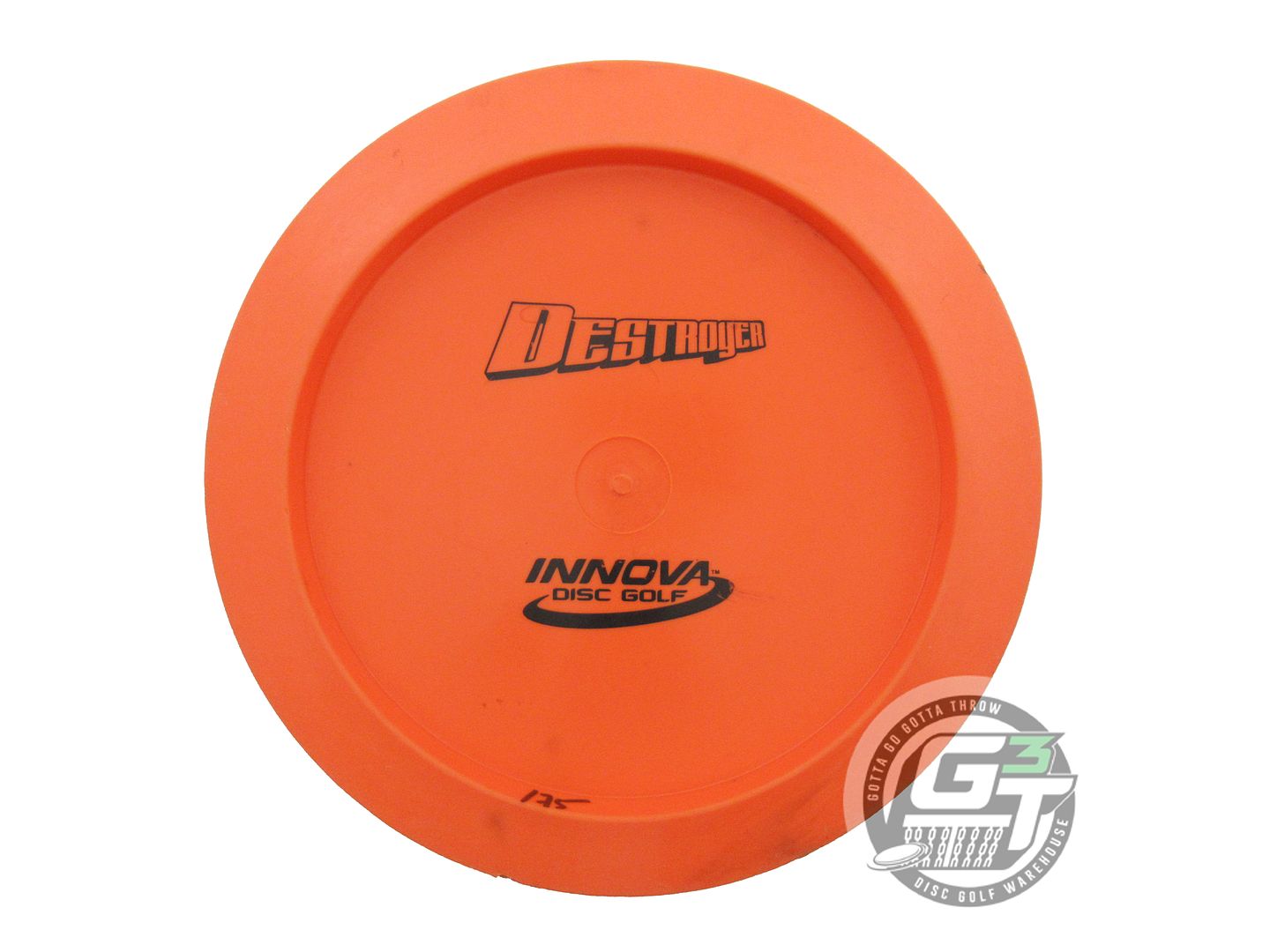 USED Innova Backstamp Star Destroyer 175g Orange Black Stamp Driver Golf Disc