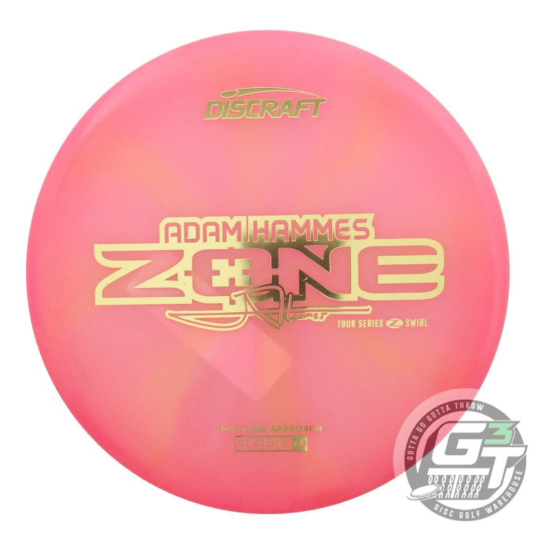 Discraft Limited Edition 2025 Tour Series Adam Hammes Swirl Elite Z Zone Putter Golf Disc (Individually Listed)