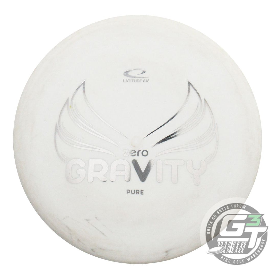 USED Latitude 64 Zero Gravity Pure 130g White Silver Foil Putter Golf Disc