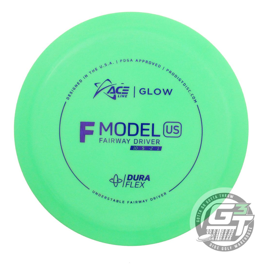 Prodigy Ace Line Glow DuraFlex F Model US Fairway Driver Golf Disc (Individually Listed)