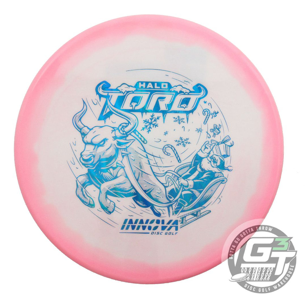 USED Innova HOLIDAY Halo Star Toro 171g Pink-White Midrange Golf Disc