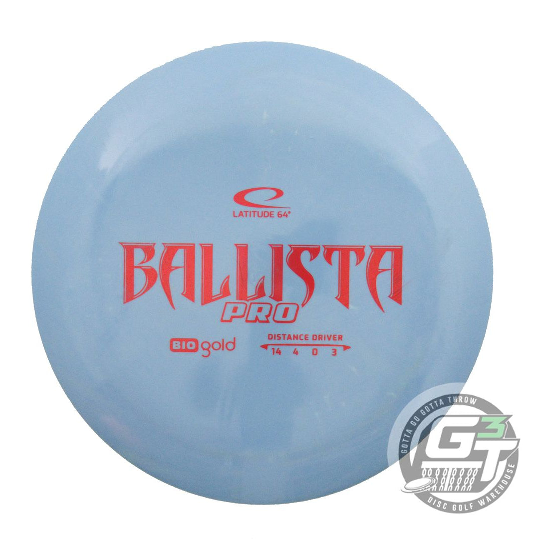 USED Latitude 64 BioGold Ballista Pro 167g Blue Red Foil Distance Driver Disc