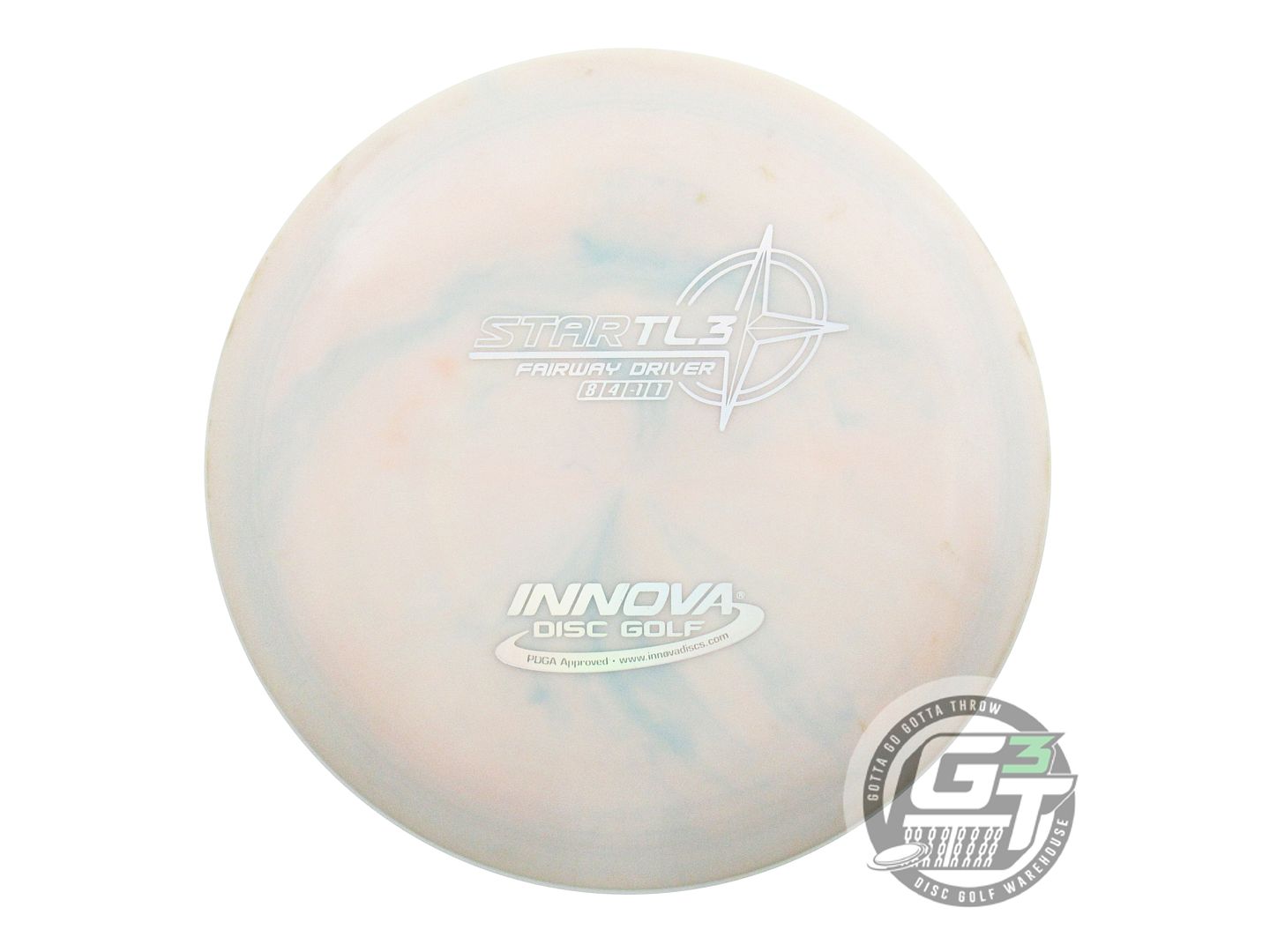 USED Innova Star TL3 176g Cream Swirl Silver Holo Foil Fairway Driver Golf Disc