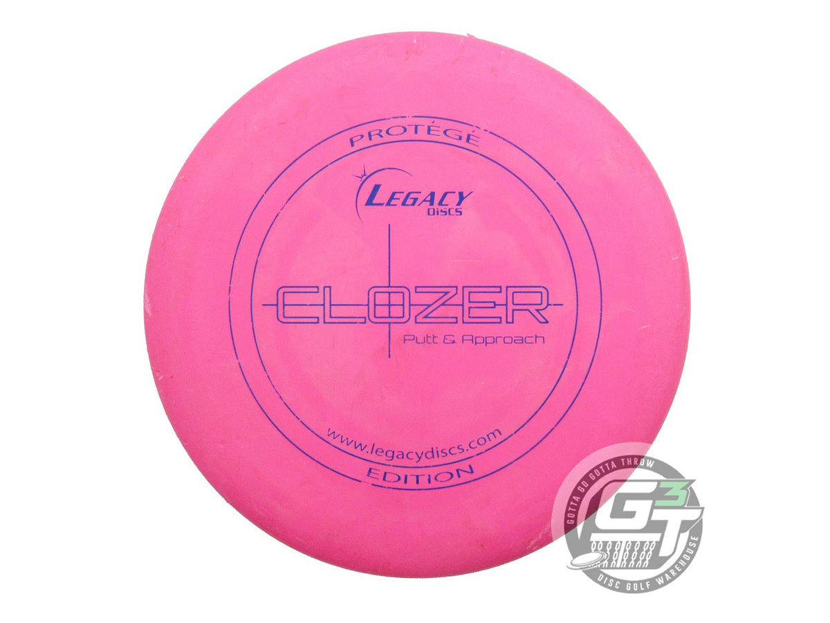 USED Legacy Discs Protege Clozer 174g Pink Blue Stamp Putter Golf Disc