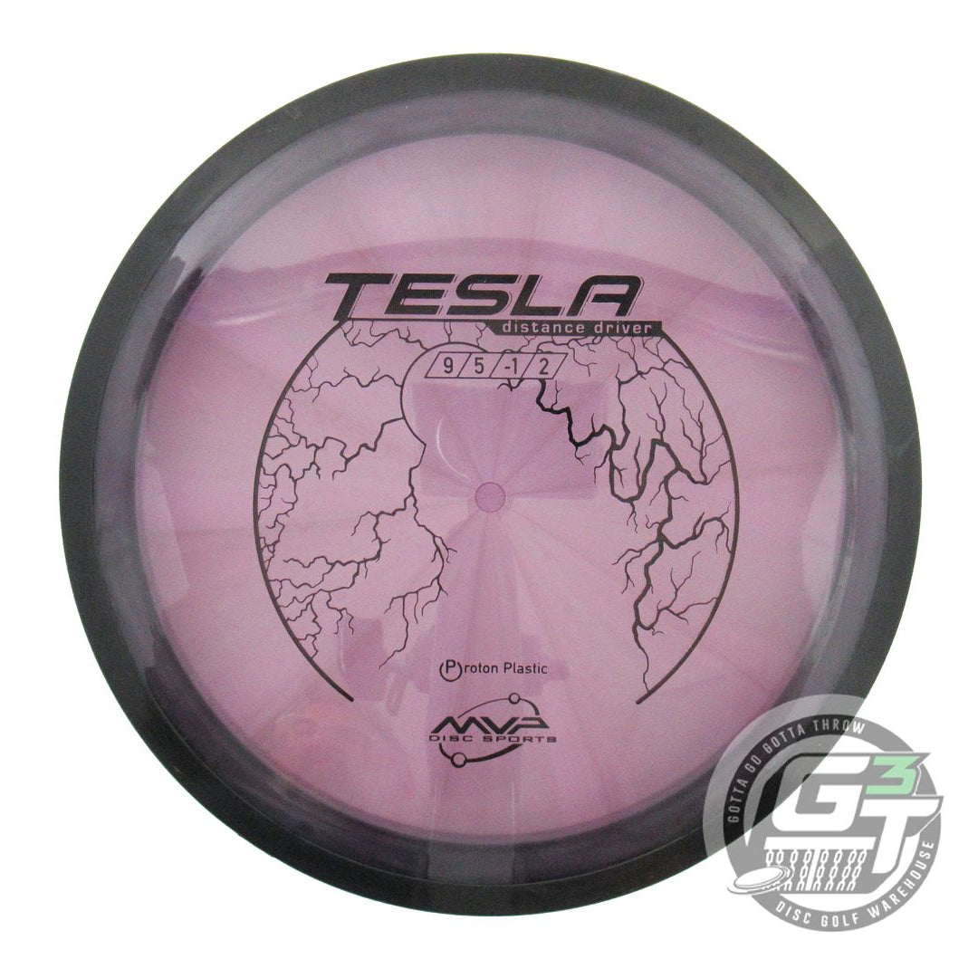 USED MVP Disc Sports Proton Tesla 168g Purple Distance Driver Golf Disc