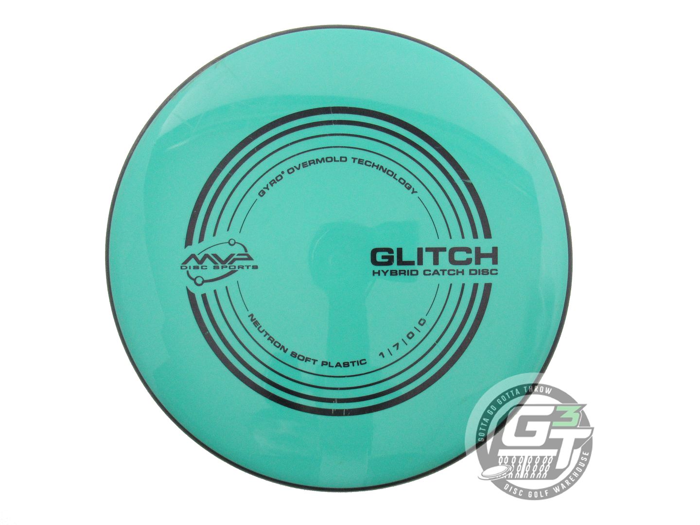USED MVP Disc Sports Neutron Soft Glitch 148g Seafoam Putter Golf Disc