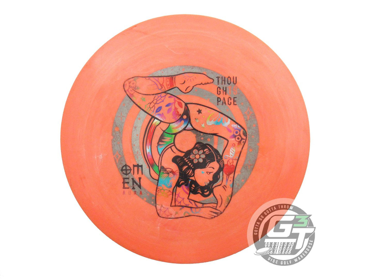 USED Thought Space Aura Omen 169g Orange Fairway Driver Golf Disc