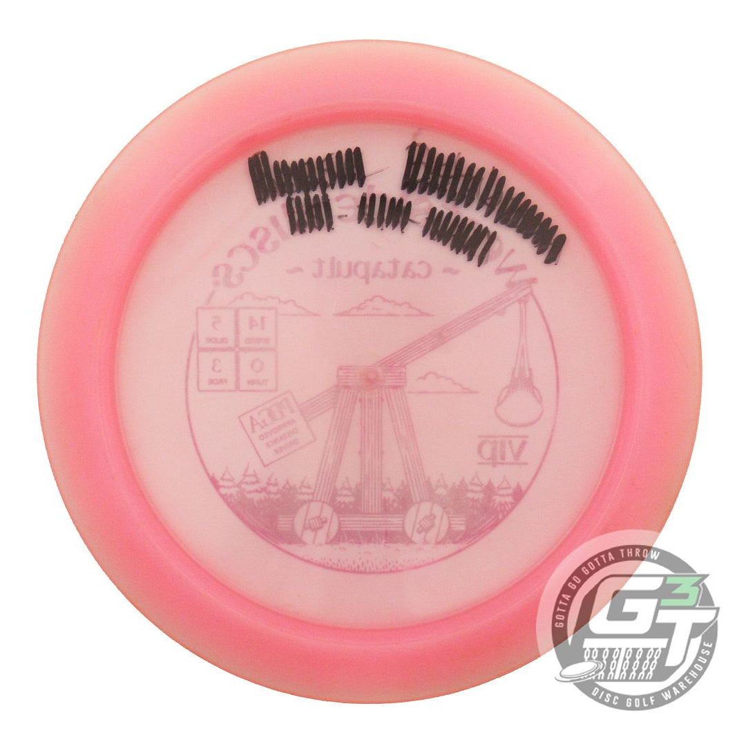 USED Westside Discs VIP Catapult 174g Pink Magenta Foil Distance Driver Disc