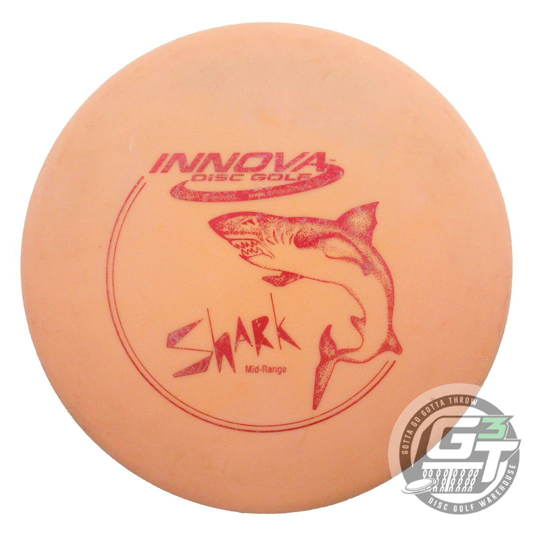 USED Innova DX Shark 171g Peach Red Foil Midrange Golf Disc