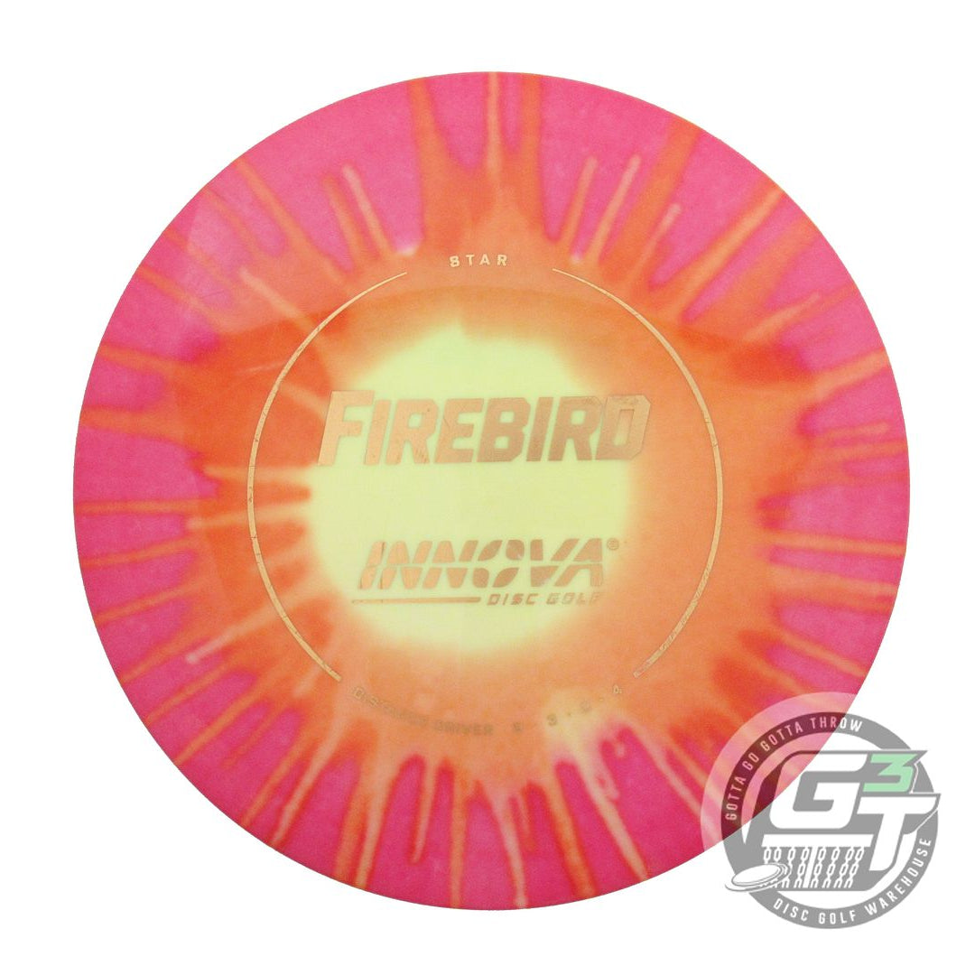 USED Innova I-DYE Star Firebird 175g Pink Burst Distance Driver Golf Disc