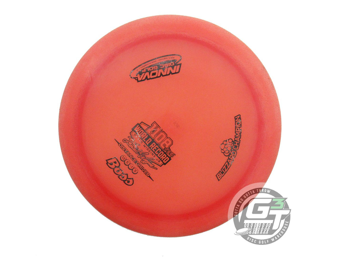 USED Innova Blizzard Boss 158g Red Black Stamp Distance Driver Golf Disc