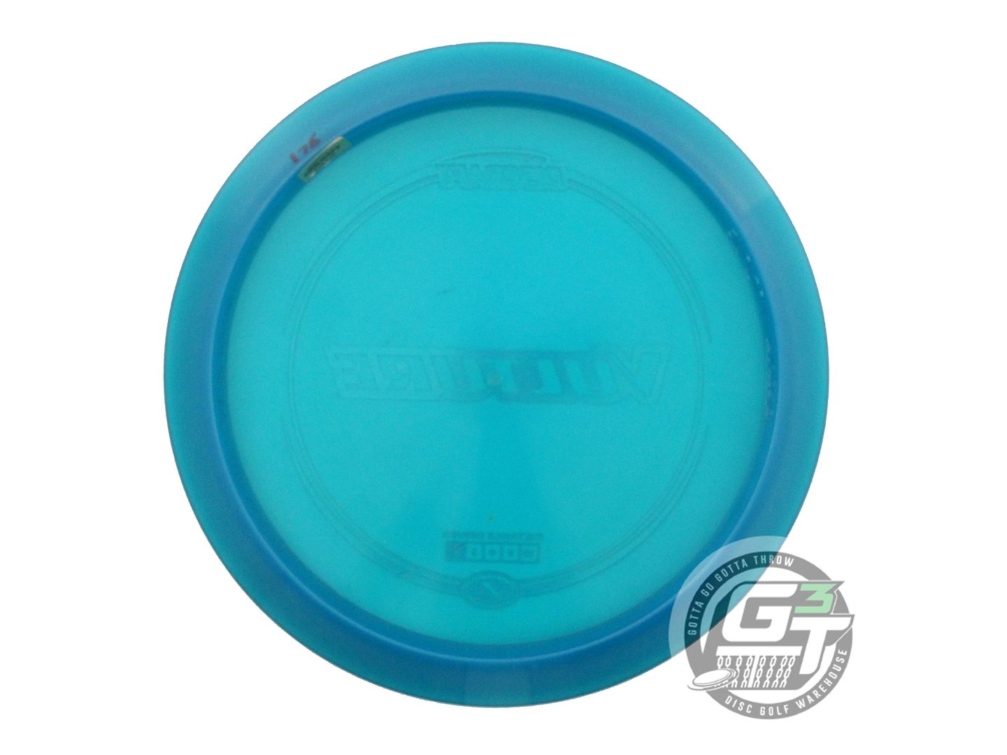 USED Discraft Z Vulture 176g Dark Teal Gold Glitter Foil Distance Driver Disc