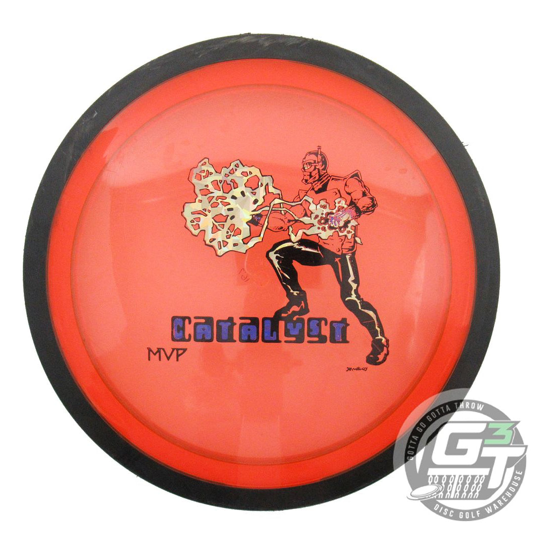 USED MVP Disc Sports SKULBOY Proton Catalyst 167g Orange Distance Driver Disc