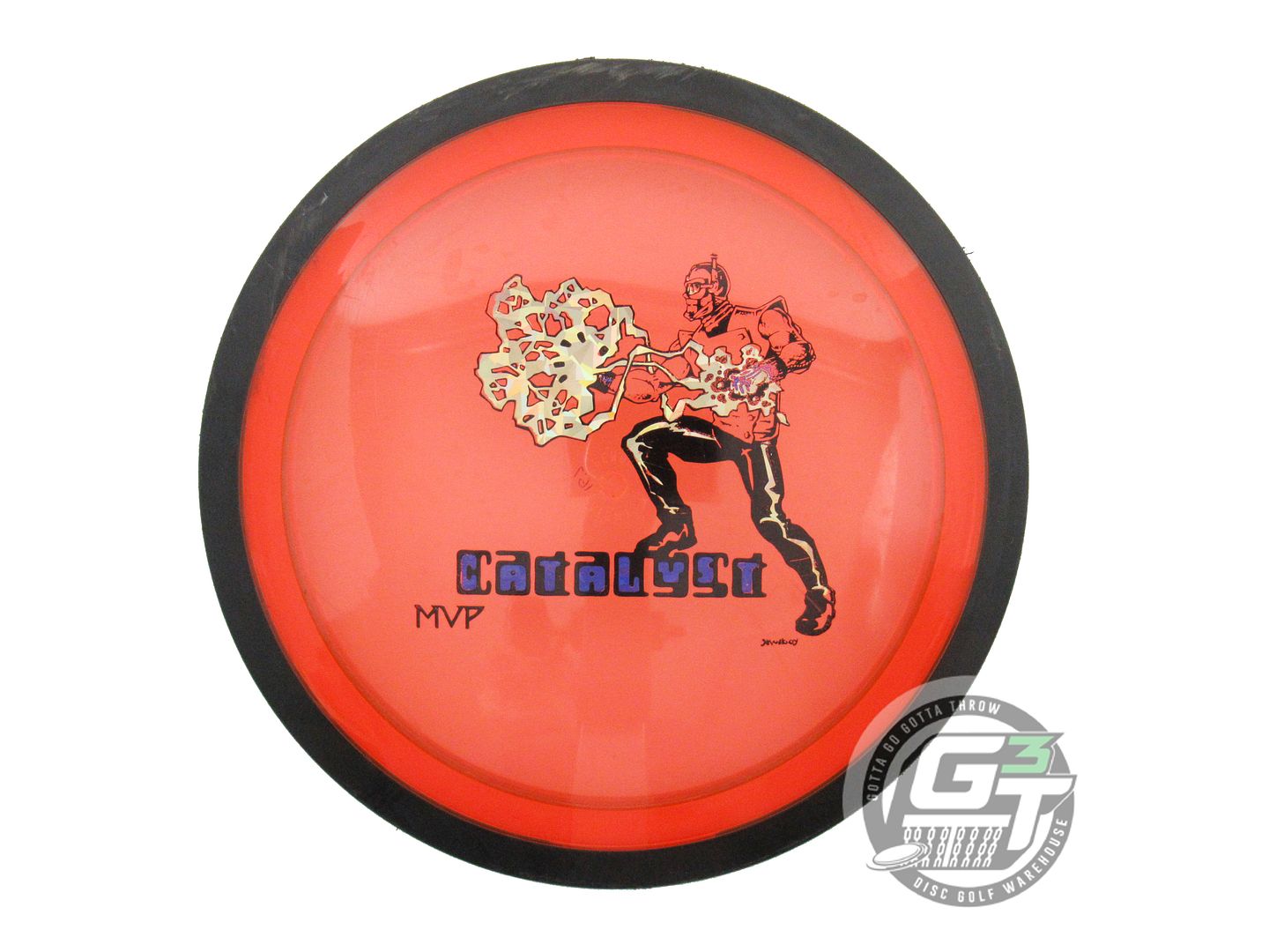 USED MVP Disc Sports SKULBOY Proton Catalyst 167g Orange Distance Driver Disc