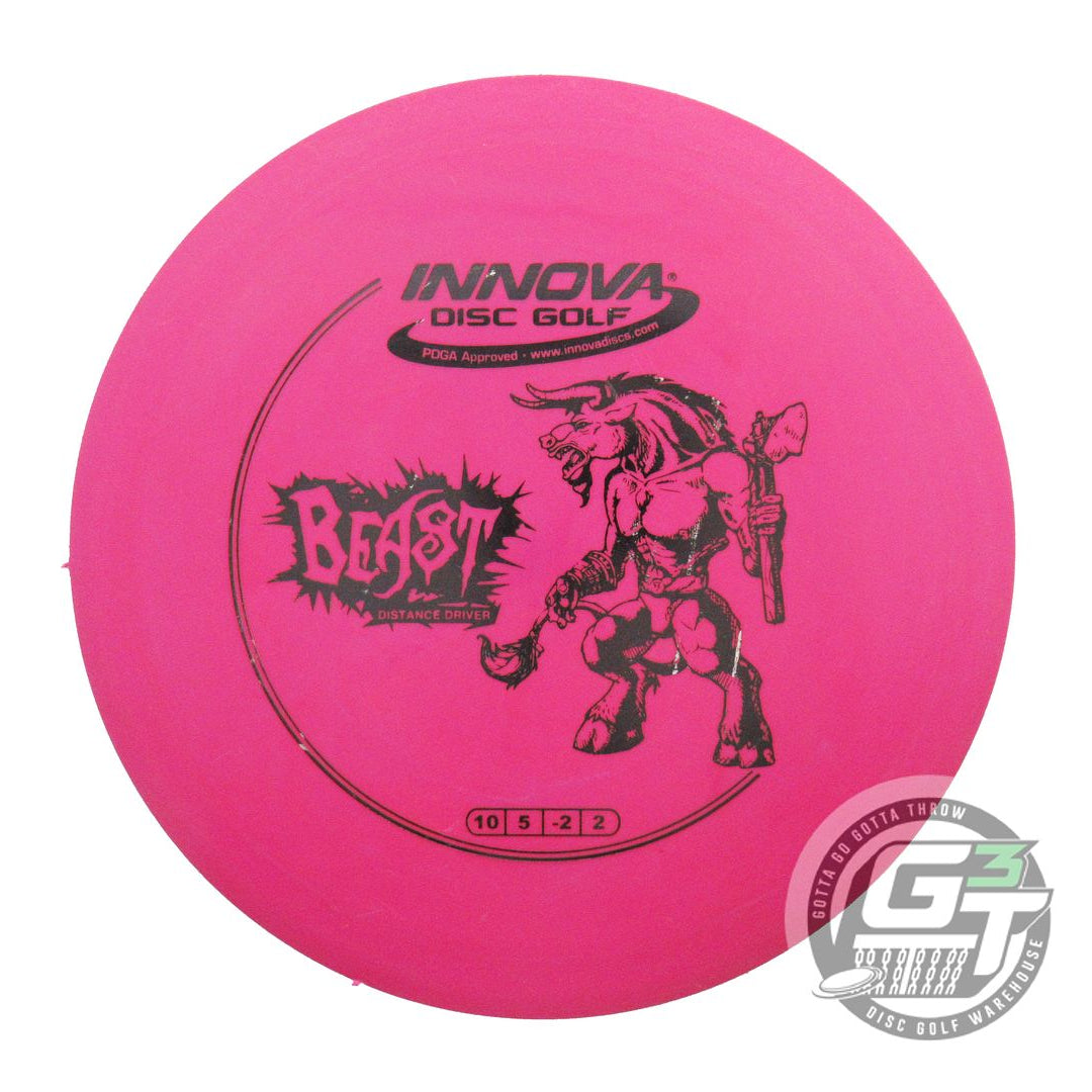 USED Innova DX Beast 164g Hot Pink Black Stamp Distance Driver Golf Disc