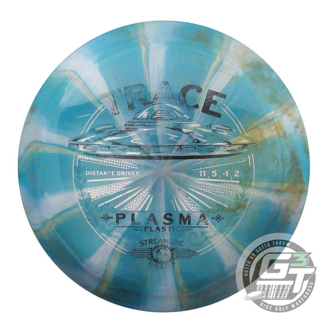 USED Streamline Discs Plasma Trace 169g Blue-Lilac Distance Driver Golf Disc
