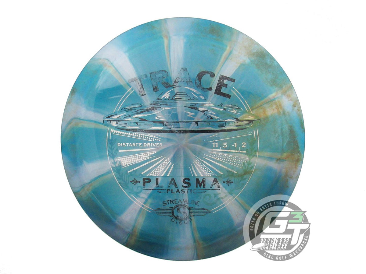 USED Streamline Discs Plasma Trace 169g Blue-Lilac Distance Driver Golf Disc