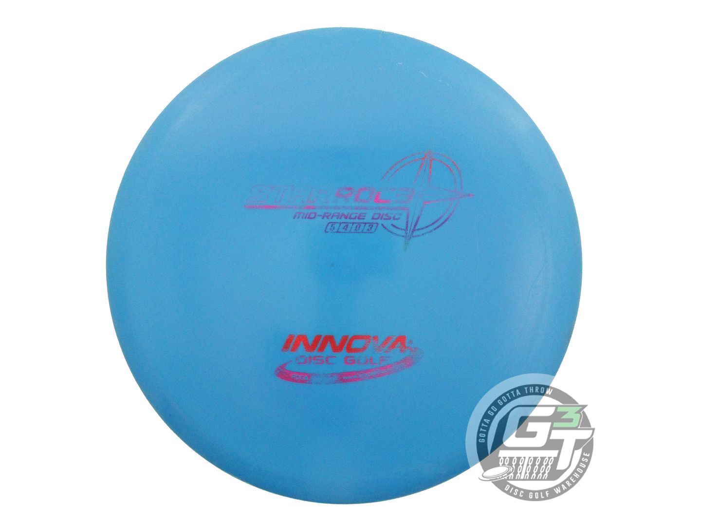 USED Innova Star Roc3 175g Blue Rainbow Foil Midrange Golf Disc