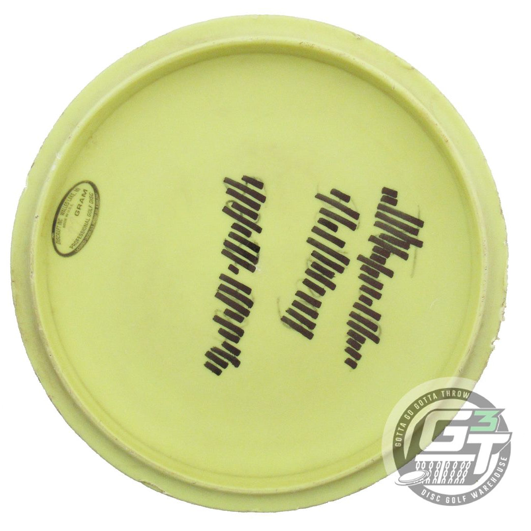 USED Discraft Pro D Tracer 177g Yellow Purple Foil OOP Fairway Driver Golf Disc