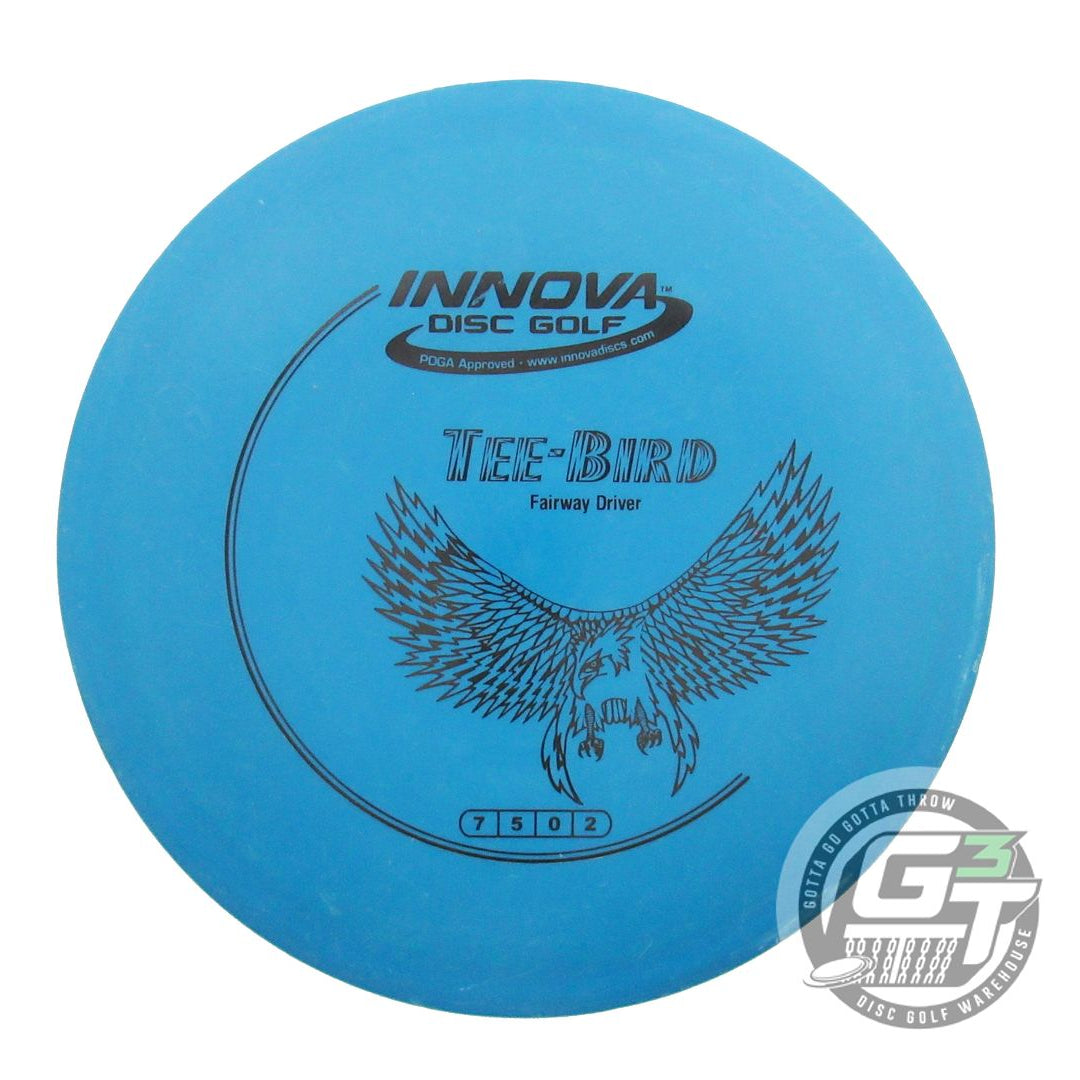 USED Innova DX Teebird 175g Blue Black Stamp Fairway Driver Golf Disc