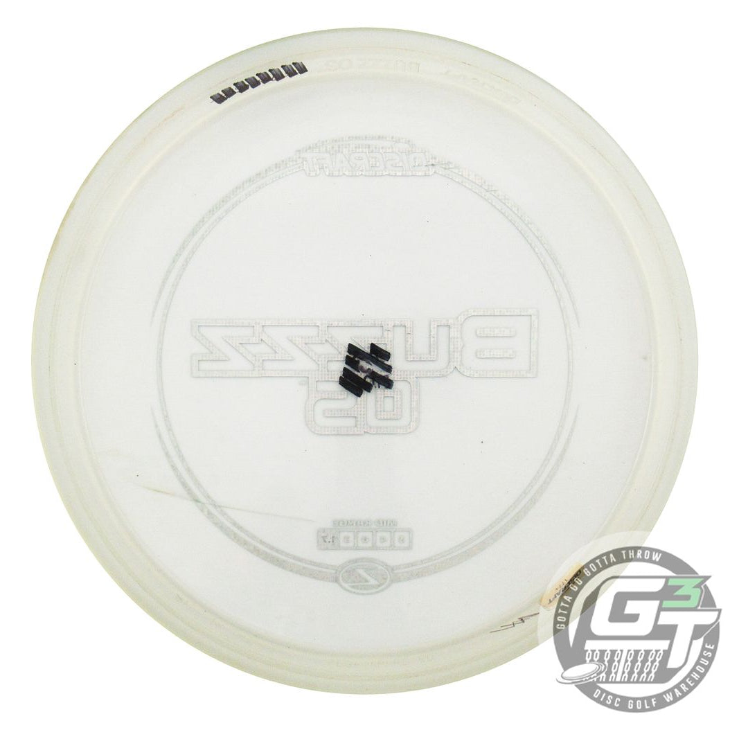 USED Discraft Z Buzzz OS 178g Clear Green Matrix Foil Midrange Golf Disc