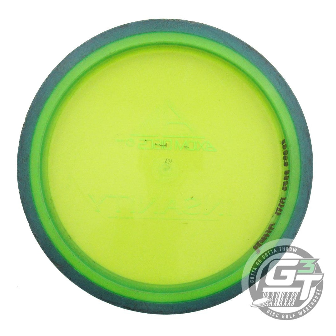 USED Axiom Discs Proton Insanity 167g Lime Blue Rim Distance Driver Golf Disc
