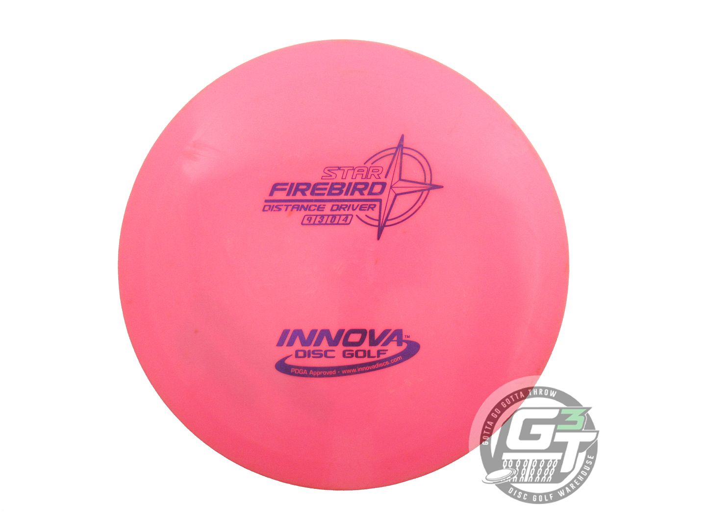 USED Innova Star Firebird 171g Pink Purple Foil Distance Driver Golf Disc
