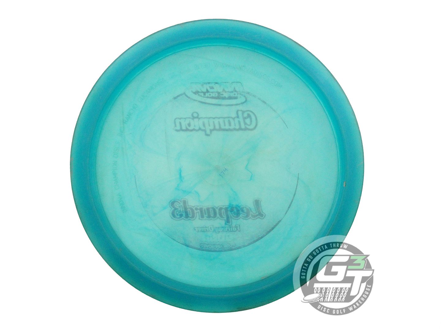USED Innova Champion Leopard3 174g Teal Lilac Foil Fairway Driver Golf Disc