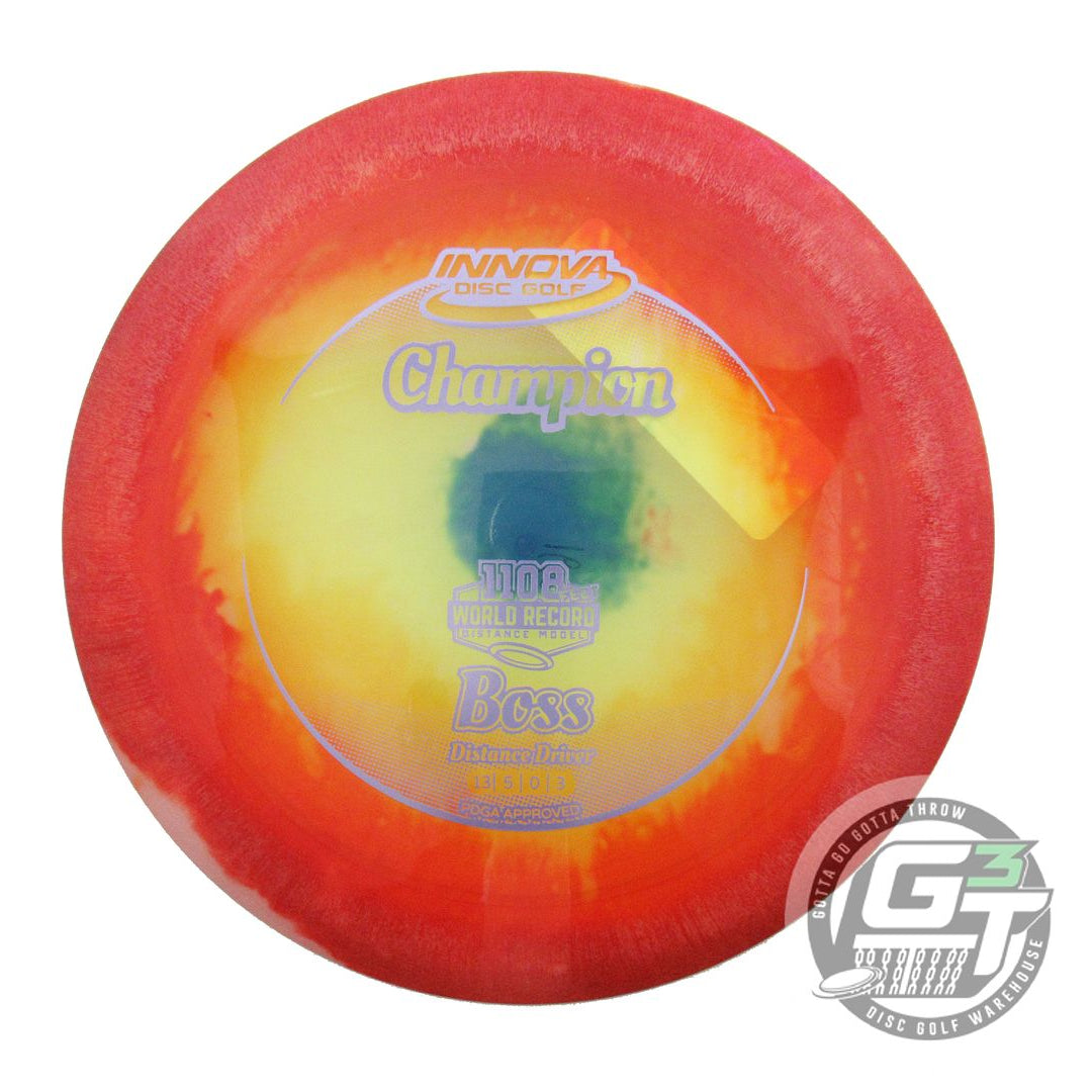 Innova I-Dye Champion Boss Distance Driver Golf Disc (Individually Listed) - Gotta Go Gotta Throw