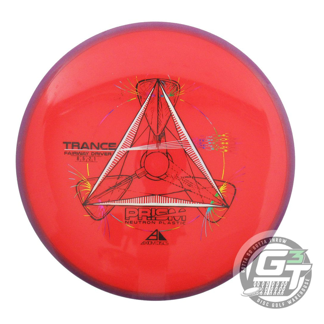 USED Axiom Discs Prism Neutron Trance 172g Red Purple Rim Fairway Driver Disc