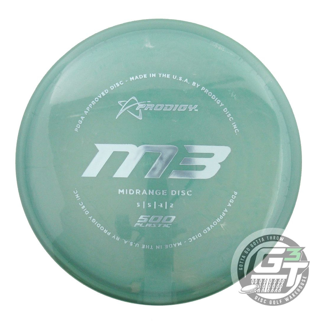 USED Prodigy Discs 500 M3 180g Green Silver Foil Midrange Golf Disc